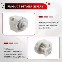 Interruptor Do Sensor de Nível de Água para Máquina de Lavar Roupa para  WNA13402PL 8001044242