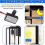2pcs 105V-130V AC Photocell Light Sensor, Dusk to Dawn Eye Daylight Control  Sensor with Nuts an Washer 4