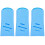 3-Pack Silicone Paint Brush Protector Covers for 2" Brushes - Ideal for Storage & Shape Maintenance 1