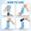 3-Pack Silicone Paint Brush Protector Covers for 2" Brushes - Ideal for Storage & Shape Maintenance 4