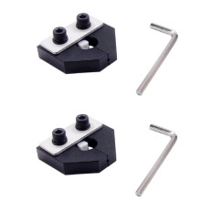 2Pcs 1.75mm 3D Printer Filament Conector Joiner Tool for All Kind 3d Printer Accessories Black