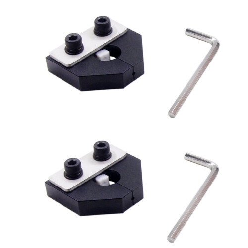 2Pcs 1.75mm 3D Printer Filament  Conector Joiner Tool for All Kind 3d Printer Accessories Black