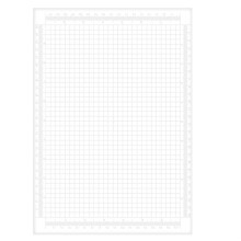 A4 Transparante Fotopolymeer Kleefmat voor Stencilstempels, Herbruikbare Antislipmat, voor Het Maken van Kaarten Om Je Karton Vast Te Houden