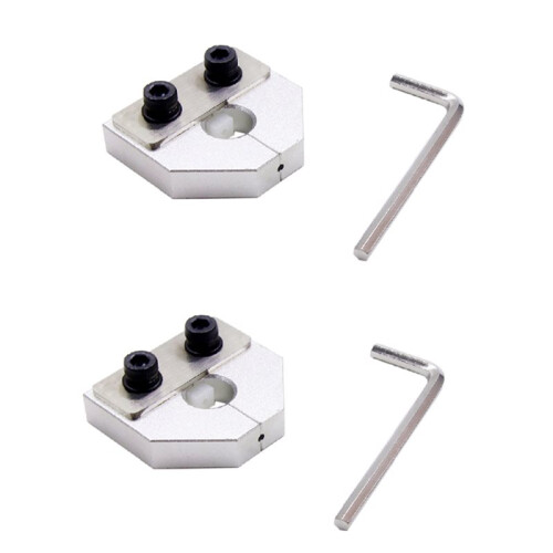 2Pcs 1.75mm 3D Printer Filament  Conector Joiner Tool for All Kind 3d Printer Accessories White