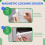 3pcs Universal Magnetic Cabinet Lock Replacement Keys for Child Safety 3