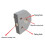 2Pcs 1.75mm 3D Printer Filament  Conector Joiner Tool for All Kind 3d Printer Accessories White 5