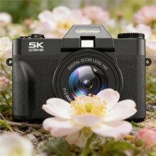 5K HD Professional Digital Camera Camcorder WIFI Webcam Wide Angle 16X Digital Zoom 48MP 3 Inch Flip Screen Recorder