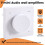 Audio Wall Amplifiers Bluetooths TF AUX Music Control Panel Stereo Ceiling Speakers Controller Home Theater Systems 2