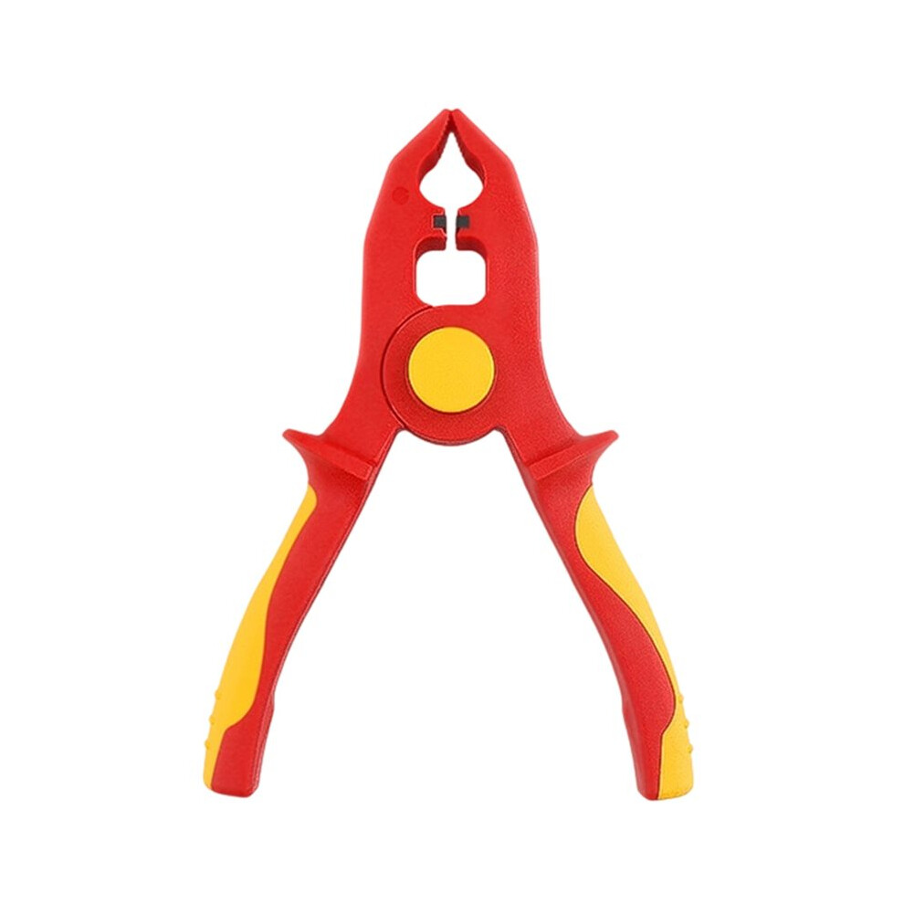 Insulated Wire Cutters 1000V Insulated Plastic Pliers Needle-Nose Pliers Electrician's Pliers Electrician Maintenance A 4712412588866