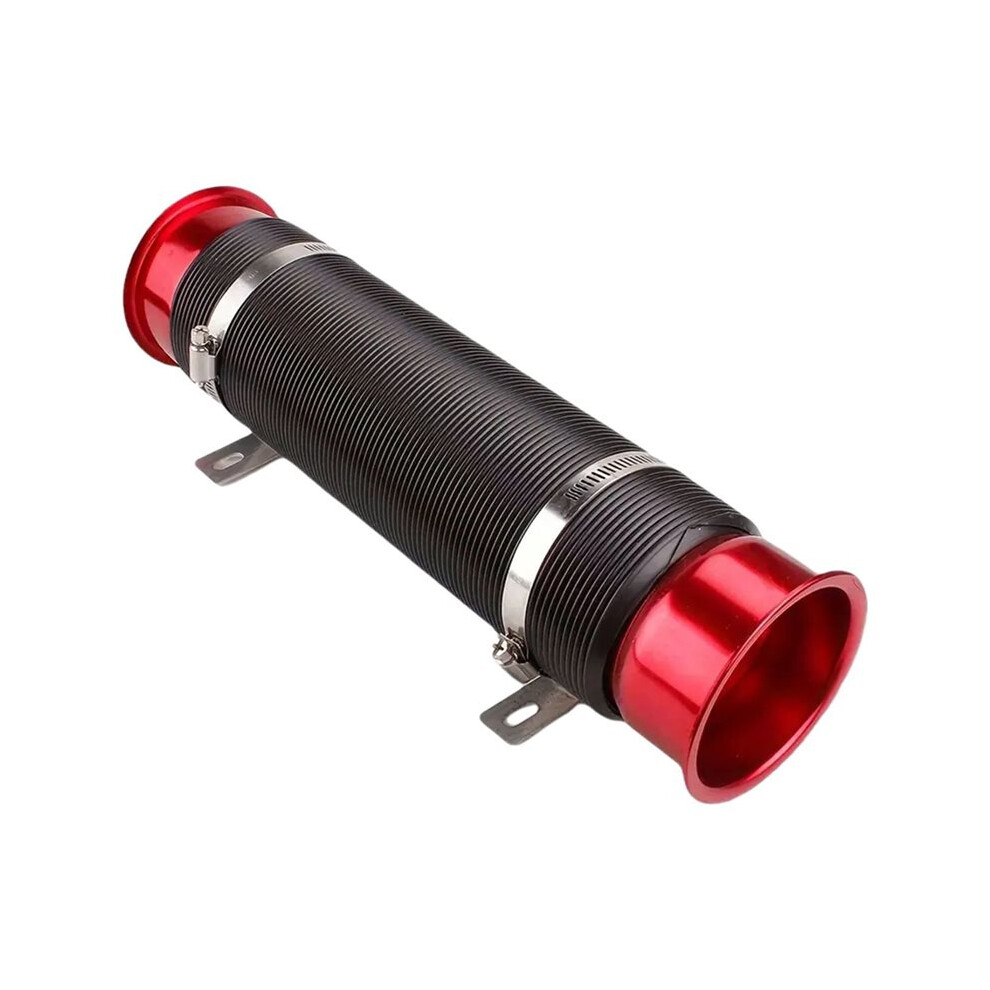 Car Air Intake Duct With Vents 76Mm Universal Flexible Telescopic Ventilation Duct Car Air Duct Hose Turbo Intake Pipe 6031002512745