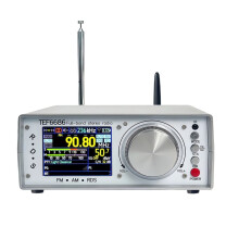 Radio Estéreo de Escritorio de Alta Sensibilidad TEF6686 de Canal Completo, con Control Remoto por Infrarrojos.
