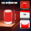 Red Light Therapy Sleep,Red Night Lights with 670nm Wavelength,Function Sleep Aid and Sunlight Lamp,Touch Type 10
