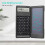 Foldable Calculator, 6'' Calculator, 12 Digits Notepad for Daily and Basic Office 2