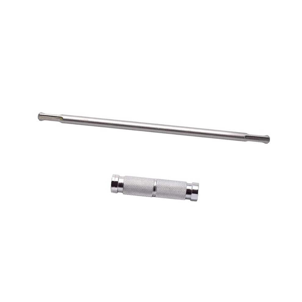 Double-Headed Round Shank Extension Rod For Sds Extension Rod Quick Release Adapter For Rotary Hammer Drill Tool 4711379850344