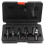 5Pcs Titanium-Coated HSS Drill Bits Set for Metal Four Spiral Flute Step Bits 1