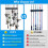 Suporte Vertical para Varas de Pesca, Conjunto com 2 Unidades, Compatível com Até 18 Varas de Pesca 9