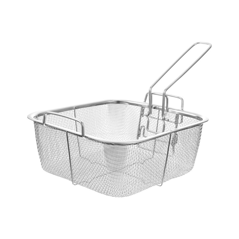Square Frying Basket Deep Turkey Fryer Basket Stainless Steel Wire Mesh Serving Strainer Food Cooking Fryer Kichen Tool 6033932683359