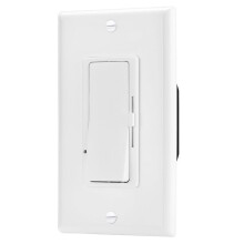 0-10V LED Dimmer for Dimmable LED Lights, CFL, Incandescent Bulbs, Single-Pole or 3-Way