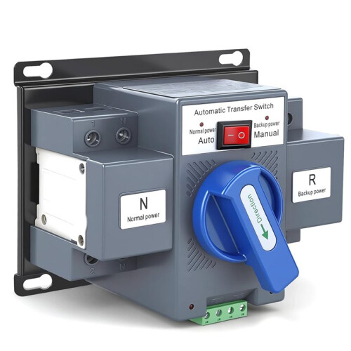110V 63A 2P Automatic Transfer  (ATS), 50/60Hz Dual Power Generator Changeover