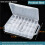 Double Sided 46 Grids Sewing Organizer,Sewing Spool Thread Storage Box, for Embroidery Floss, Jewelry 6
