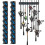 Suporte Vertical para Varas de Pesca, Conjunto com 2 Unidades, Compatível com Até 18 Varas de Pesca 2