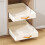 Kitchen Cabinet Pull-Out Storage Rack, Spice Organizer, Under Sink Basket, Carbon Steel 6