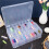 Double Sided 46 Grids Sewing Organizer,Sewing Spool Thread Storage Box, for Embroidery Floss, Jewelry 2