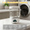 Draagbare Wasmachine, 6000mAh Ondergoedwasmachine, 1,6L Draadloze -Wasmachine, 3 Wasprogramma'S 4