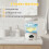 Draagbare Wasmachine, 6000mAh Ondergoedwasmachine, 1,6L Draadloze -Wasmachine, 3 Wasprogramma'S 2