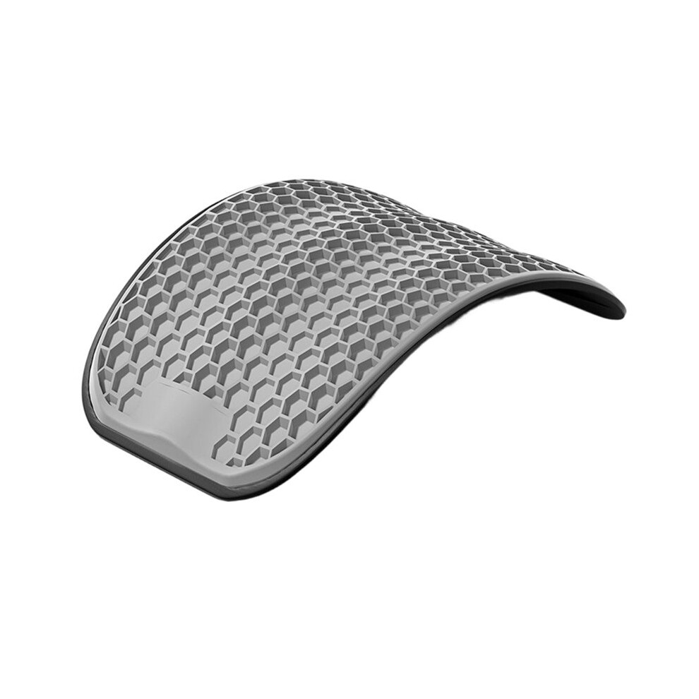 Adjustable Lumbar Support Plate Ultra Wide Back Stretcher for Relieving Lower Back Pain and Reducing Spinal Pressure A