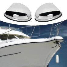 E011070 Red and Green Marine Navigation Light Double Night Boat Lights Stainless Steel IP66 Waterproof for Pontoon Yacht