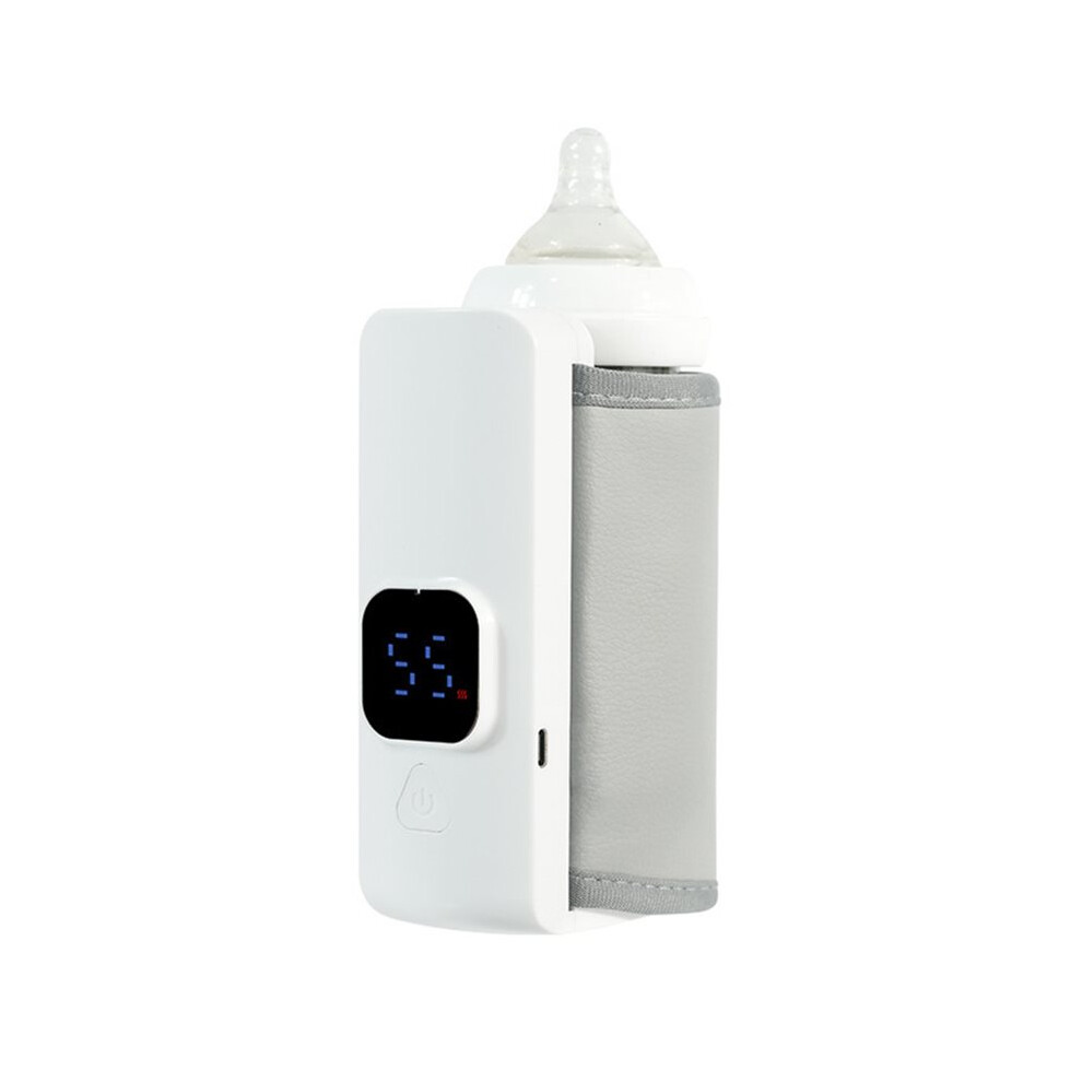 Portable Milk Warmer, Rechargeable Bottle Warmer for Travel, Quick Safe Heating for Baby Feeding Home or Outdoors