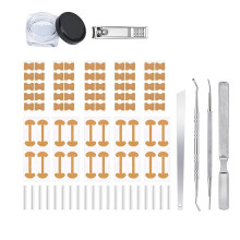 Ingrown Toenail Corrector Set with Correction Strips, Ingrown Toenail Removal Kit, Professional Toenail Tool Kit