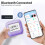 Pocket Thermal Label Printer 203dpi Wireless Sticker Photo Printer Sticker Maker Machine with 1 Rolls Paper 1