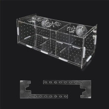 Acrylic Fish Breeder Box Clear Non-Slip Multifunctional Aquarium Incubator Fish Tank Isolation Box
