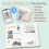 Pocket Thermal Label Printer 203dpi Wireless Sticker Photo Printer Sticker Maker Machine with 1 Rolls Paper 8