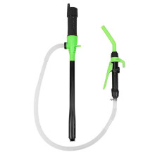 Portable Electric Oil Pump Autocycle Car Petrol Oil Pump with Flow Control Nozzle Liquid Petrol Pump Filter Design
