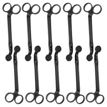10PCS Stainless Steel Candle Wick Trimmers,7 Inch Wick Cutters Candle Scissors for Cleaner Burn Prevents Soot Buildup