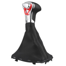 Automatic Gear Shift Knob Shifter & Boot for A4 Quattro A5 A6 A7 Q5 2008-2015 Shift Handball Gear Knob
