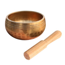 Tibetaanse Klankschalenset - Meditatie-Klankschaal voor Yoga, Meditatie, Mindfulness, Genezing en Chakra-Balancering 3 Inch