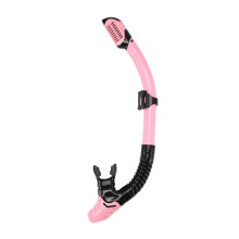 Dry Snorkel Tube Easy Breath Scuba Diving  Guard Top Valve Swimming Underwater Equipment for Adults Men Women C