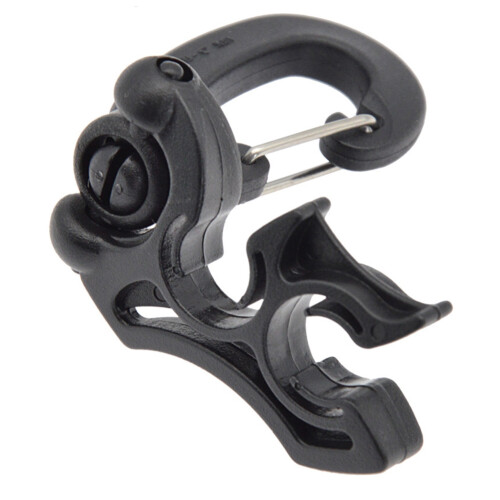 Diving Spare Second-Stage Quick Release Buckle BCD Breathing Regulator Pipe Clamp Low-Pressure Pipe Clamp Hose Hook D 2