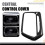 Car Center Control Panel Cover Decorative Sticker Real Modification Accessories for  Camaro 2016+ Black 3