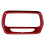 Car Center Control Panel Cover Decorative Sticker Real Modification Accessories for  Camaro 2016+ Red 1