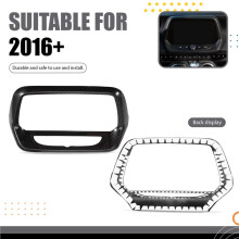 Car Center Control Panel Cover Decorative Sticker Real Modification Accessories for Camaro 2016+ Black
