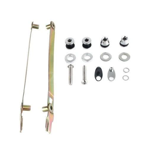 For  Dyna FXDWG 2010-2017 Detachable Rear  Mount Bracket Back Sissy Bar Docking Hardware Kit 54097-10 1