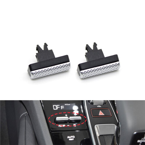For  Cayenne 2018-2021 Car Console Air Conditioner AC Temperature Control Button  Push Replacement 1