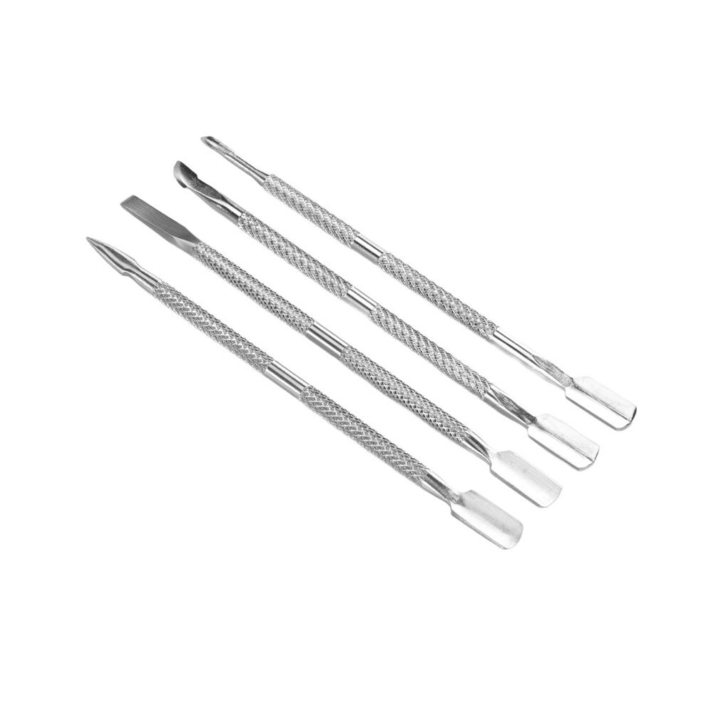 4 Pcs Manicure Manicure Tool Steel Push 4 Piece Set Nail Care Manicure Pedicure