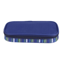 Insulin Cooler Travel Case Diabetic Medication Organizer Cooler Bag Waterproof et Insulation Liner (Navy Bleu)