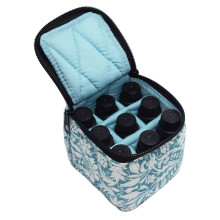9 Bottles Essential Oil Carrying Case Shockproof Essential Oils Organizer Travel Bag Suitable ()